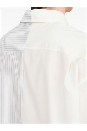 Long-sleeve shirt in cotton poplin MM6 MAISON MARGIELA | SH0DT0025MTN085961